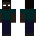 Skin Night Herobrine