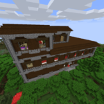 Seed: Woodland Mansion in Minecraft PE