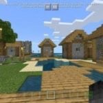 Seed: Taiga Village, Zombie Village and Coastal Village in Minecraft PE