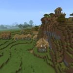 Seed: Zombie Village Desert Extreme Hills in Minecraft PE