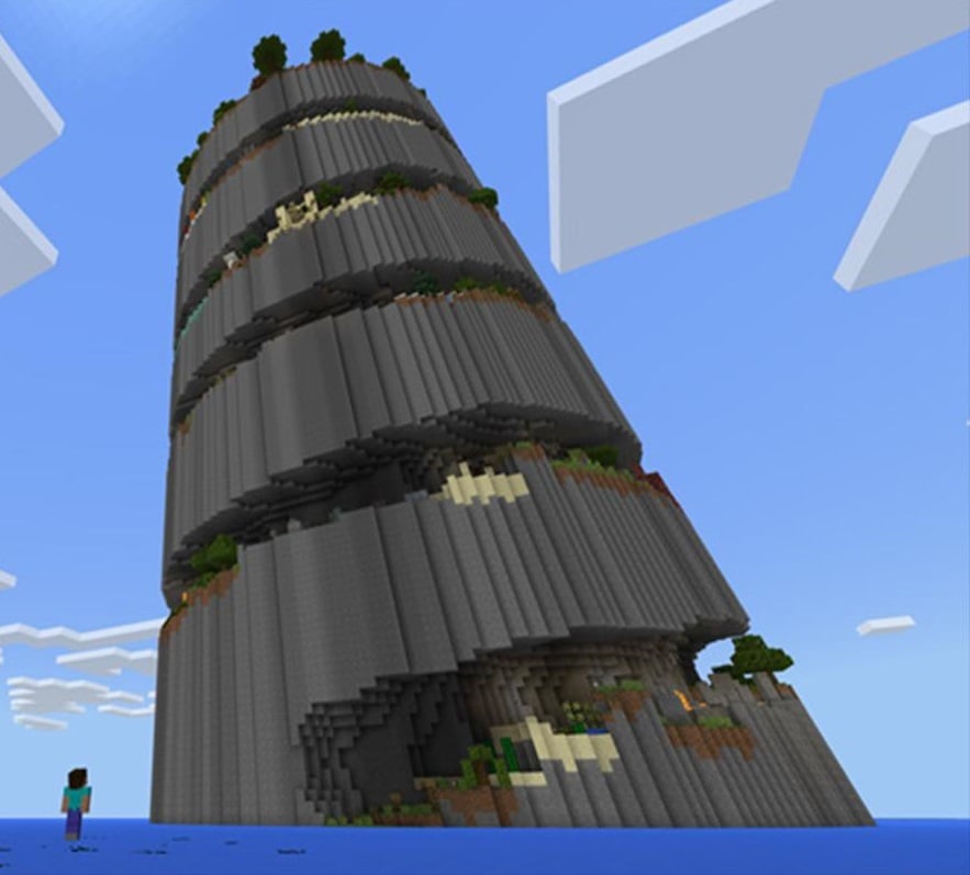 parkour spiral minecraft 1.18 2