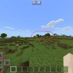 Seed: Spawn near village stronghold in Minecraft PE