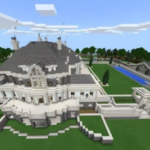 Mansion House map for Minecraft PE