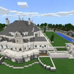 Mansion House map for Minecraft