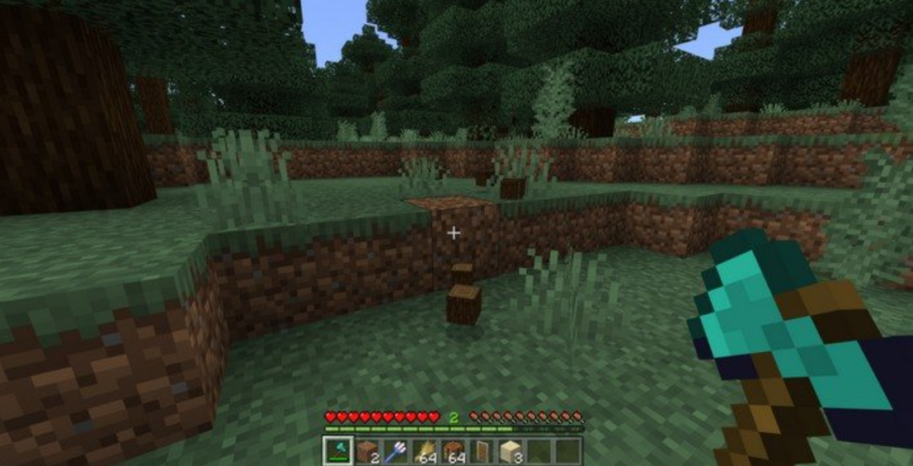 Tree Capitator mod MCPE 1.17 Free Download