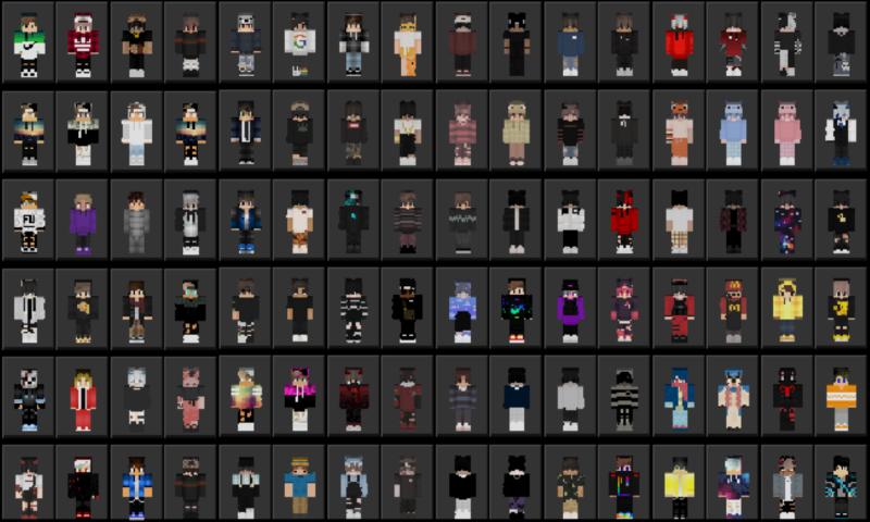 Trending Boy/Girl Skins! Skin Pack