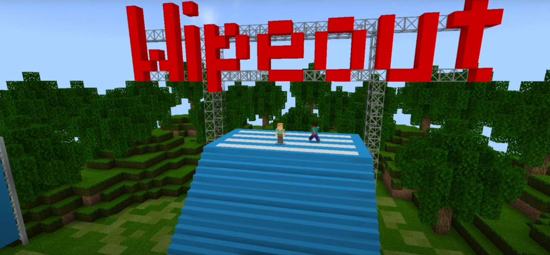 Download WipeOut (Parkour Map) for Minecraft PE on Android APK