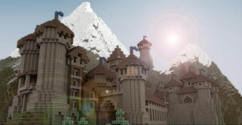 Download «Medieval Mansion» (11 mb) map for Minecraft