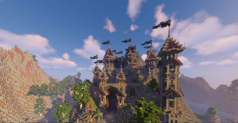 Download «Medieval Mansion» (11 mb) map for Minecraft