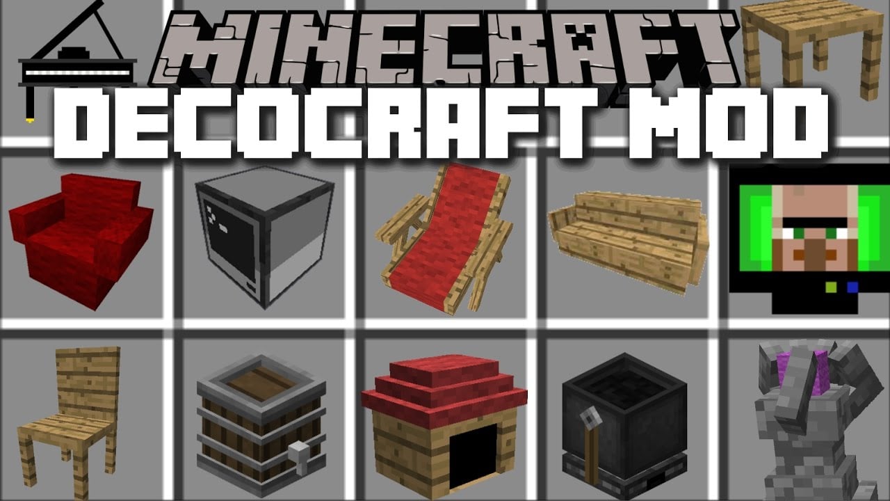 Download DecoCraft Mod for Minecraft PE on Android