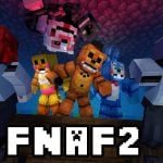 Five Nights at Freddy’s 2 Animatronics Mod for Minecraft PE