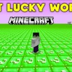 Flat Lucky Worlds Maps for Minecraft PE