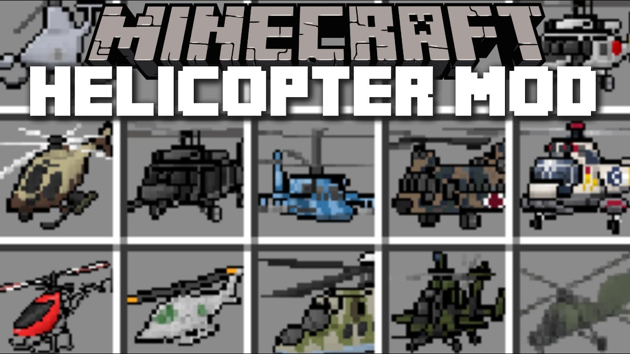 Download Helicopter Mods for Minecraft PE on Android