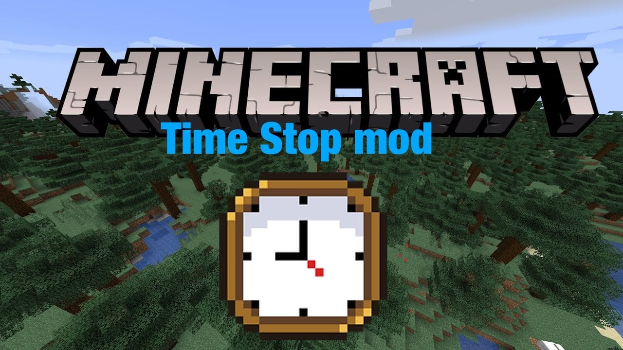 TimeStop Minecraft Addon