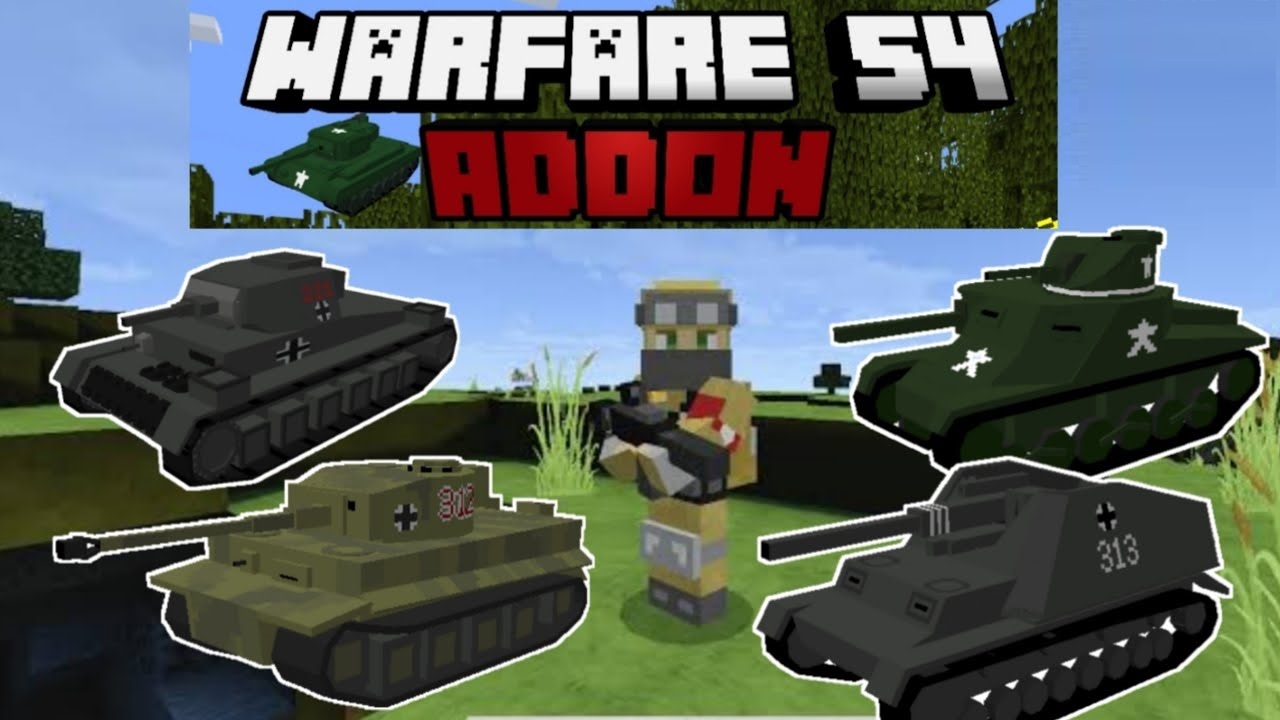 Download Warfare 54 Mod for Minecraft PE on Android