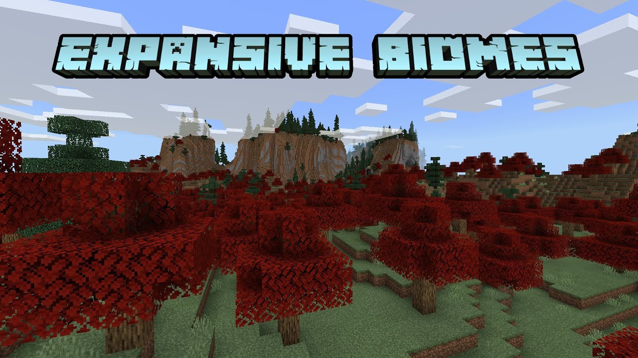 Download Expansive Biomes Addon for Minecraft PE on Android