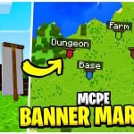 Banner Map Markers for Minecraft PE