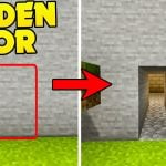 Camouflage Door Addon for Minecraft PE