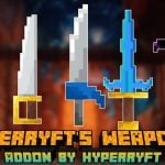 HyperRyft’s Weapons Addon for Minecraft PE