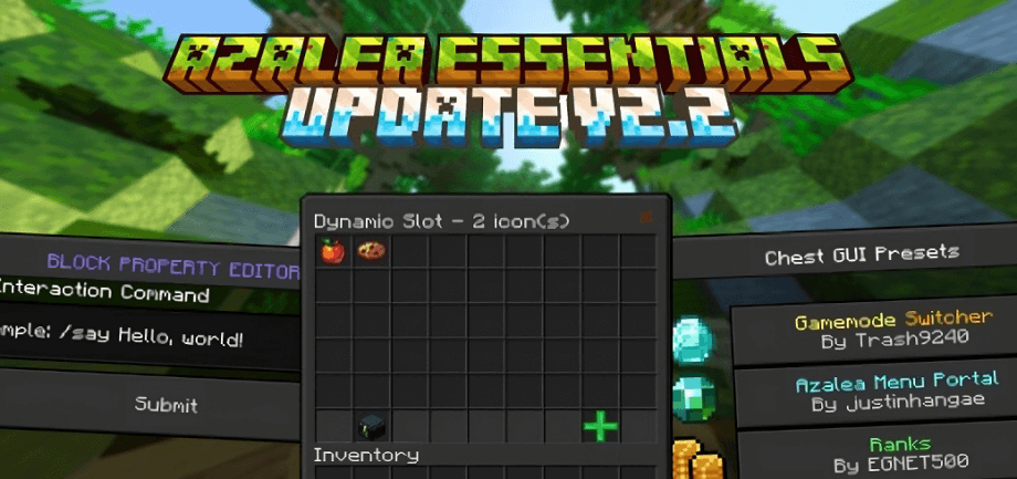 Download Azalea Essentials Addon For Minecraft Pe Android Apk